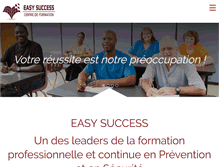 Tablet Screenshot of easysuccess.fr